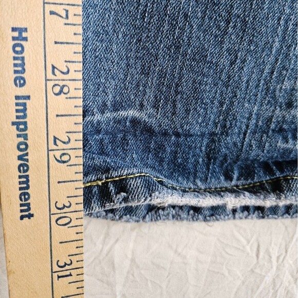 Levi's 518 Jeans Womens 15M (36x30)  Superlow Bootcut Medium Wash Denim Mid Rise - Picture 5 of 10